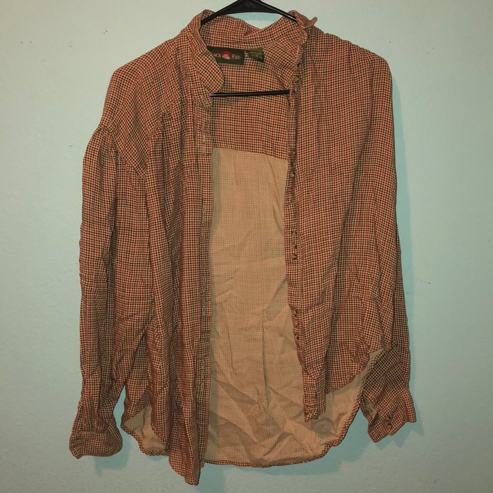 THRIFTED MENS FLANNEL